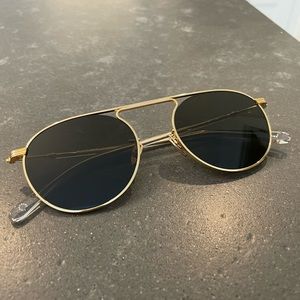Krewe 24K Gold Polarized Sun Glasses